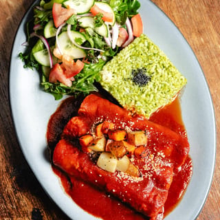 Enchiladas Rojas